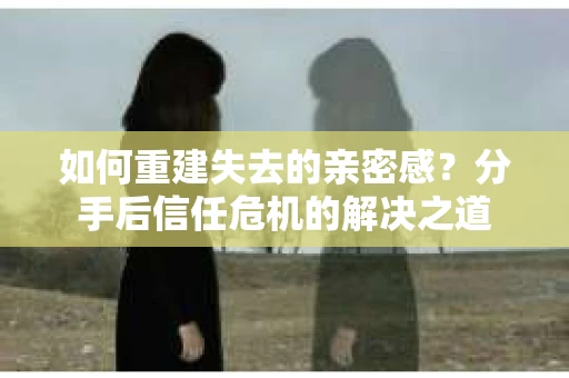 如何重建失去的亲密感？分手后信任危机的解决之道