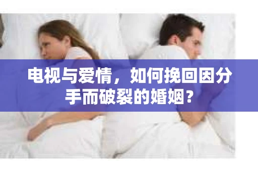 电视与爱情，如何挽回因分手而破裂的婚姻？