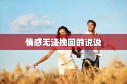 情感无法挽回的说说