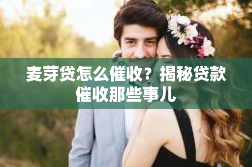 麦芽贷怎么催收？揭秘贷款催收那些事儿