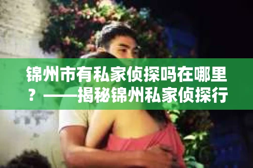 锦州市有私家侦探吗在哪里？——揭秘锦州私家侦探行业