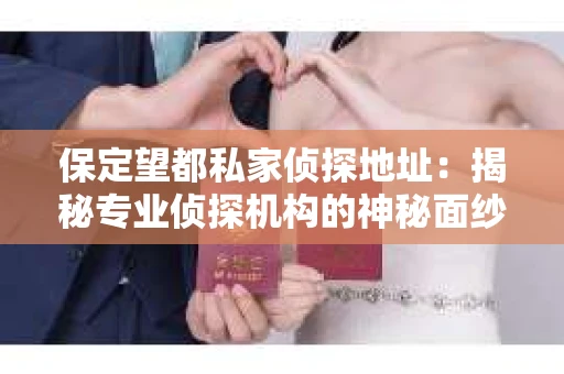 保定望都私家侦探地址：揭秘专业侦探机构的神秘面纱