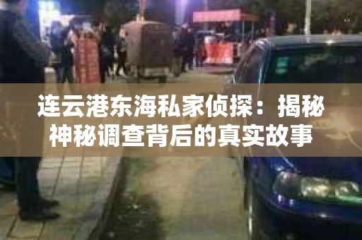 连云港东海私家侦探：揭秘神秘调查背后的真实故事