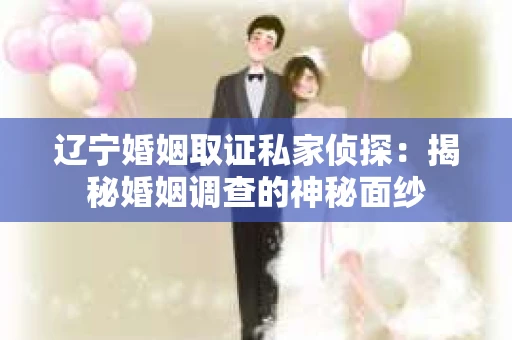辽宁婚姻取证私家侦探：揭秘婚姻调查的神秘面纱