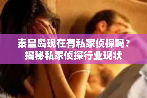 秦皇岛现在有私家侦探吗？揭秘私家侦探行业现状