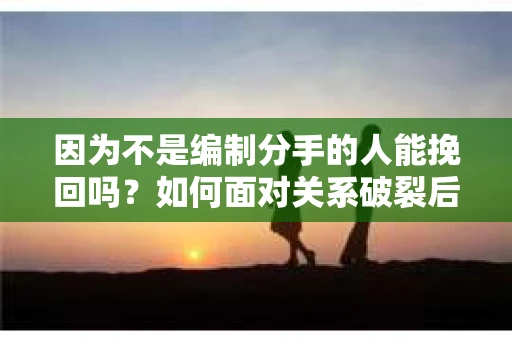 因为不是编制分手的人能挽回吗？如何面对关系破裂后的艰难抉择？