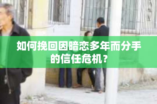 如何挽回因暗恋多年而分手的信任危机？